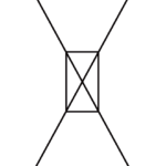 廊下向けの一点透視イメージ